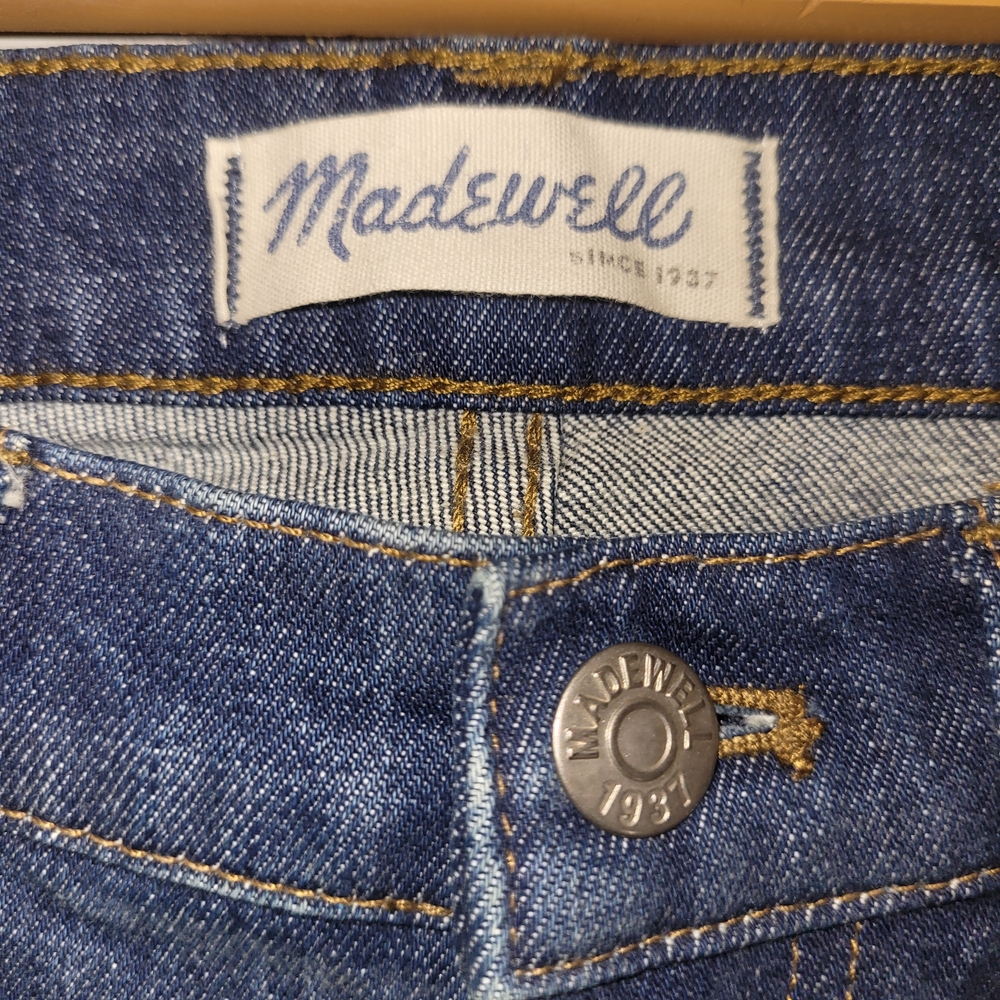 Madewell Classic Blue Denim Jeans - Picture 5 of 9
